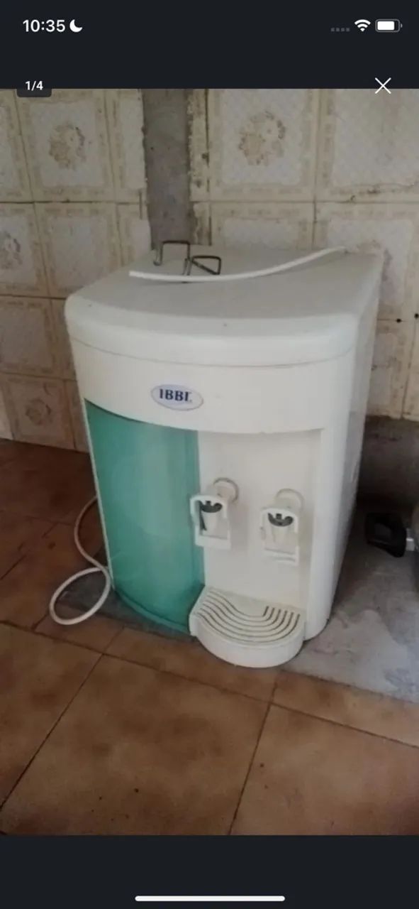 Filtro que gela 