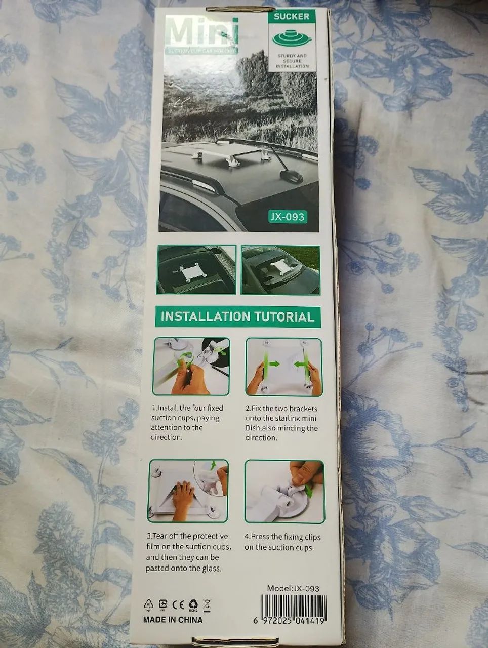 Suporte para Starlink Mini com 4 Ventosas - Foto 4
