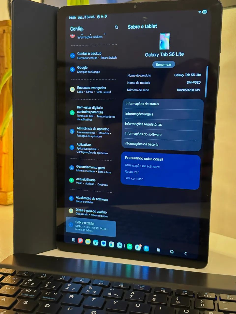 Galaxy Tab S6 Lite (no preço) - Foto 2