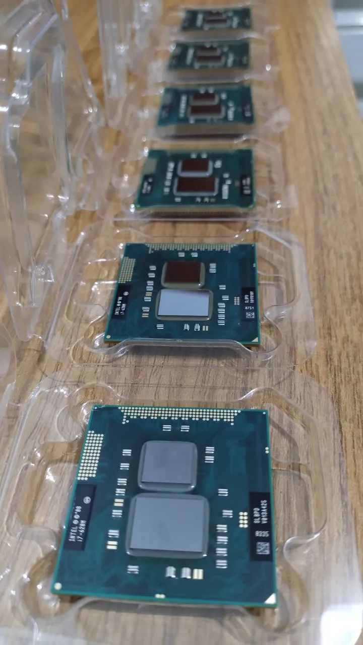 Processador I7 620m 2,67 ghz pentium  - temos i5 560, i5 540, i5 520, para up grade