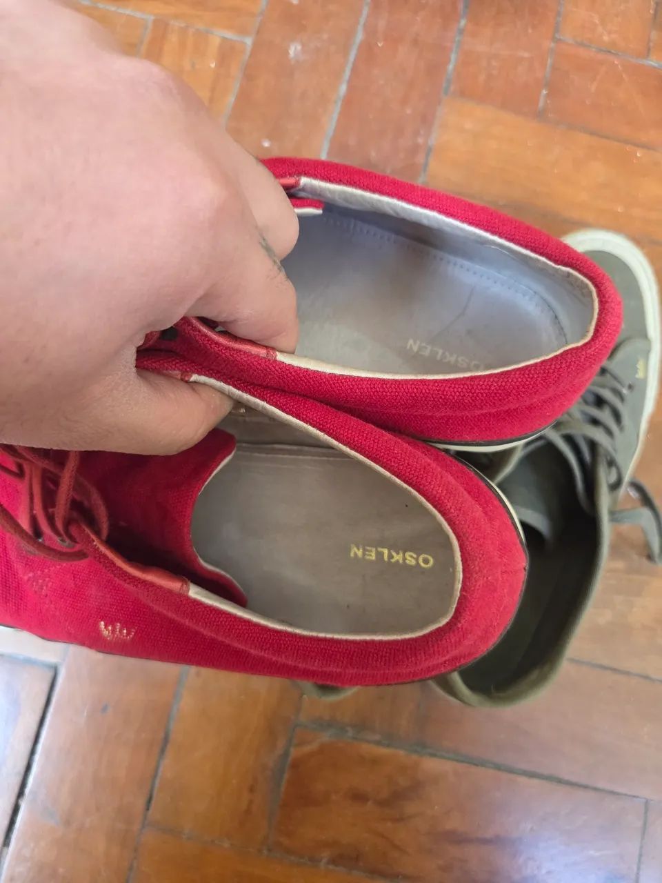 2 pares tênis Osklen 41 - Foto 2