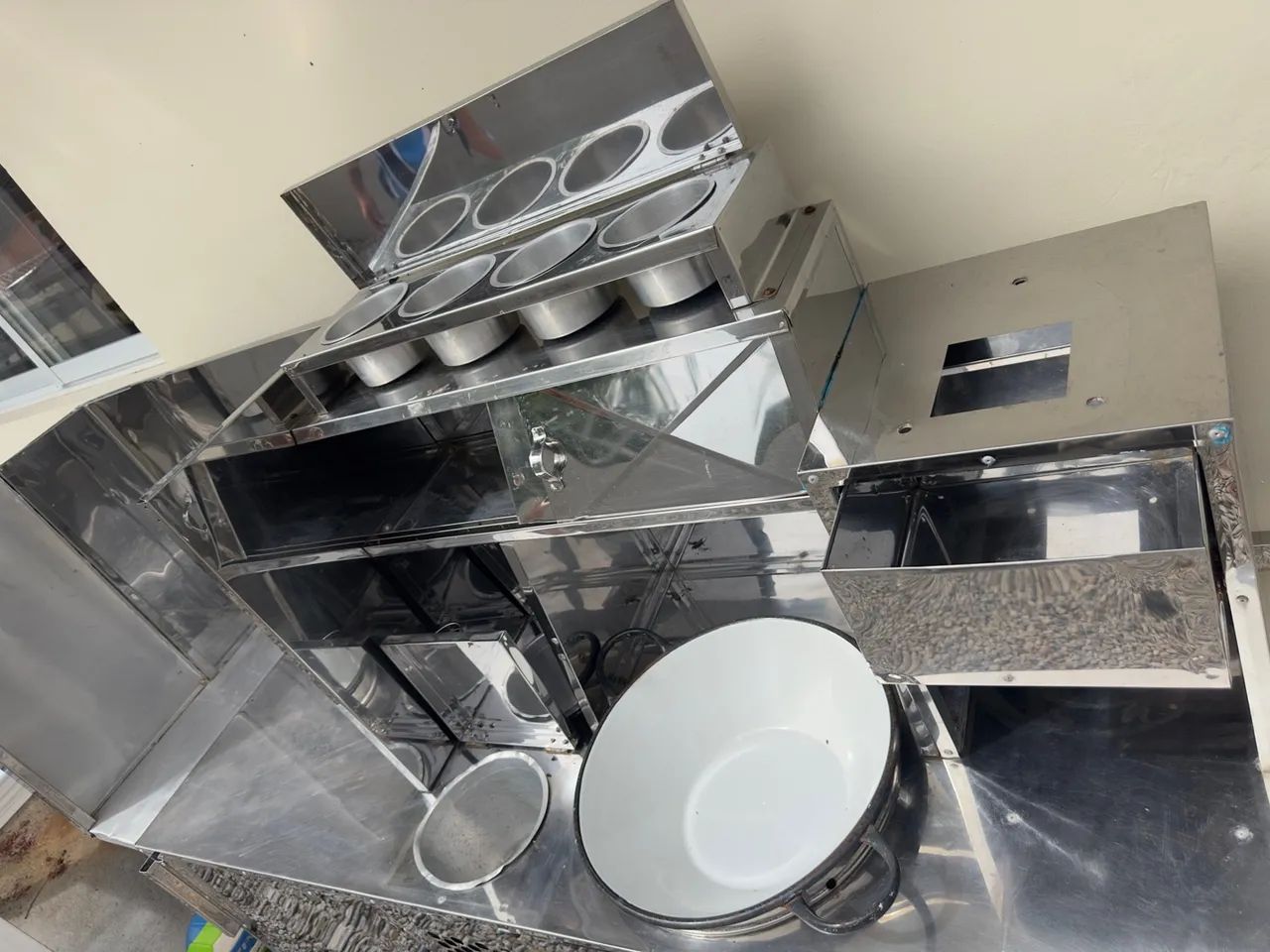 CARRINHO DE LANCHES EM INOX À VENDA! - Foto 3