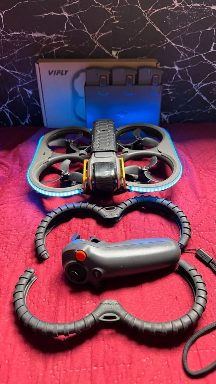 Drone Dji avata2 + hub com 3 baterias e acessórios 