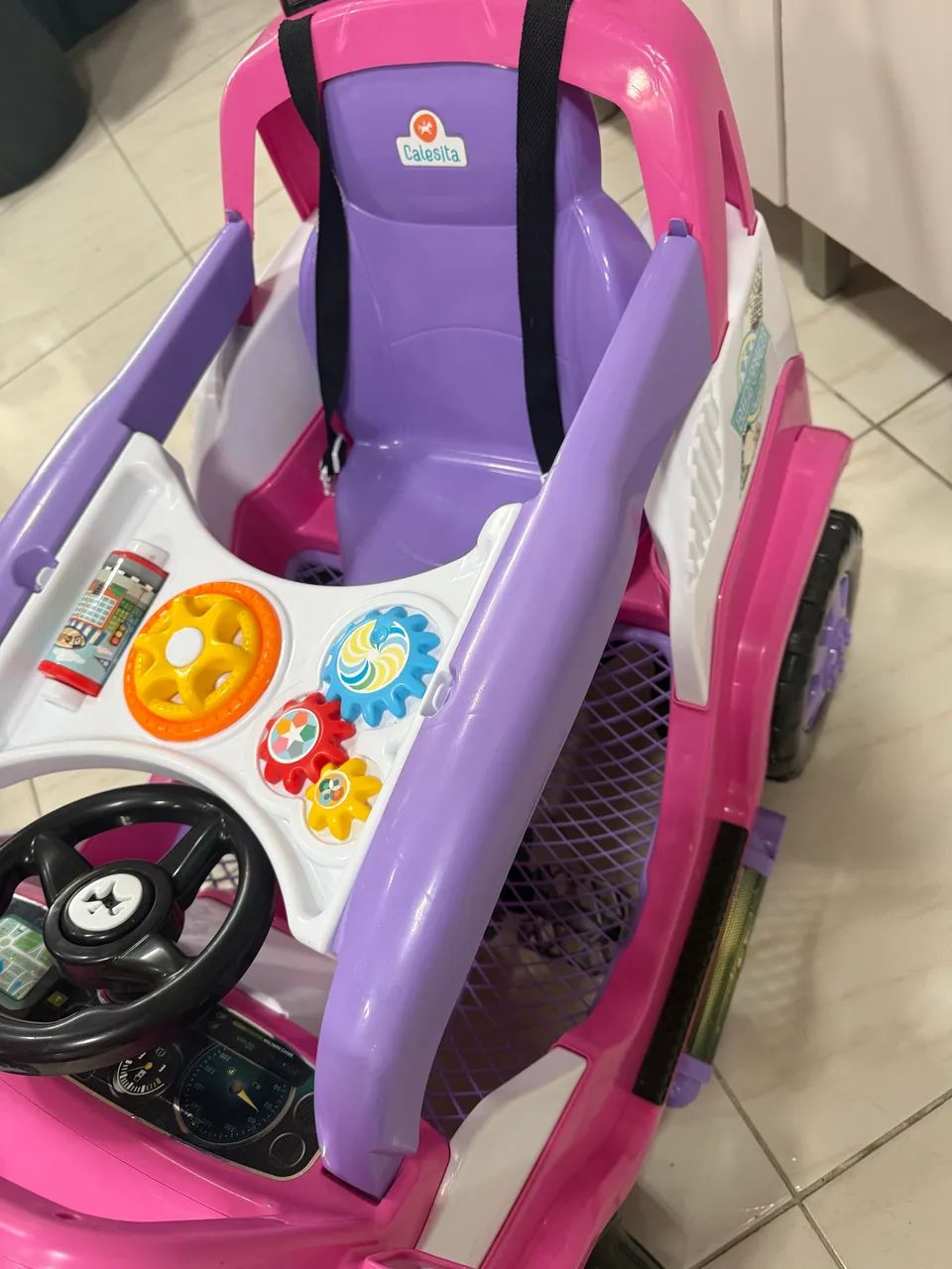 CARRINHO DE PASSEIO MENINA - Foto 3