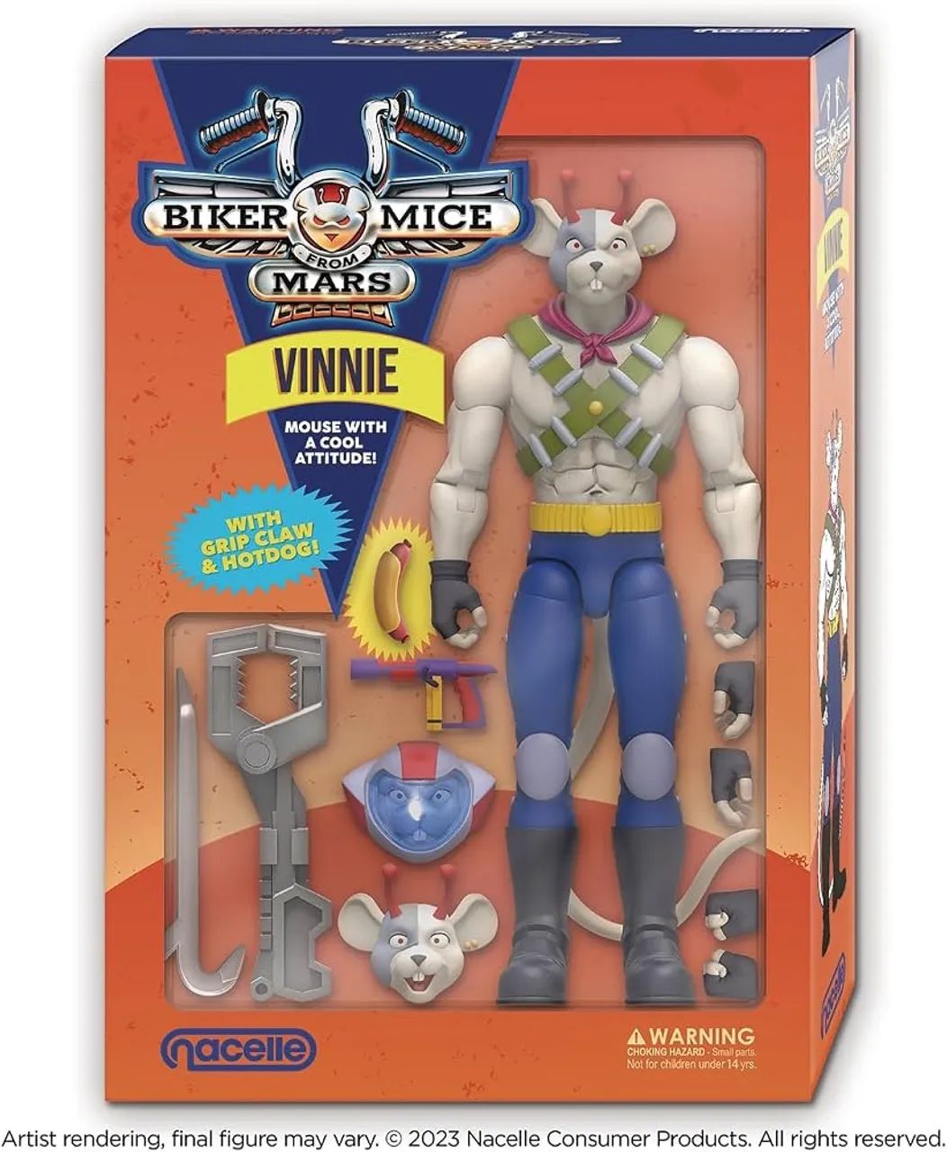 Nacelle toys - vinnie - biker mice from mars 