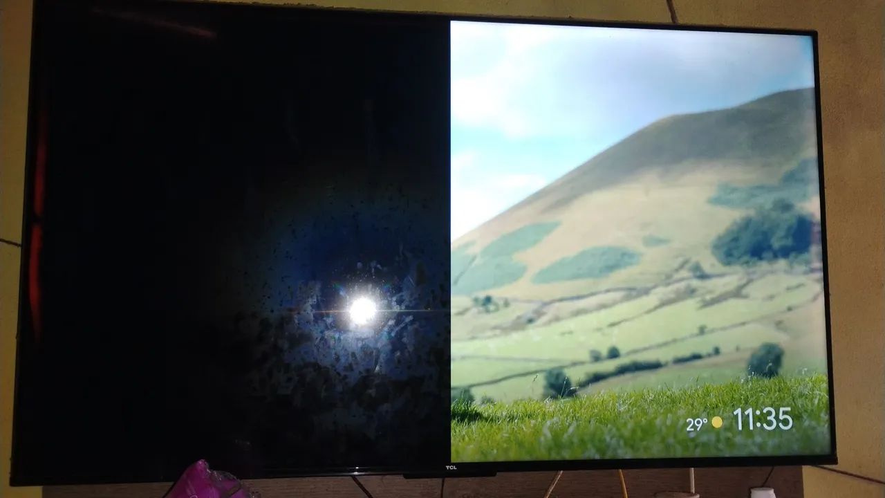 Tv Tcl com defeito  zap *96