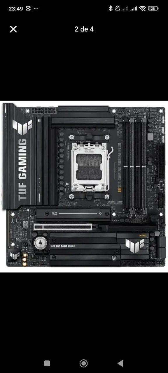 Kit Asus TUF B850 M + 7800X3D  - Foto 2