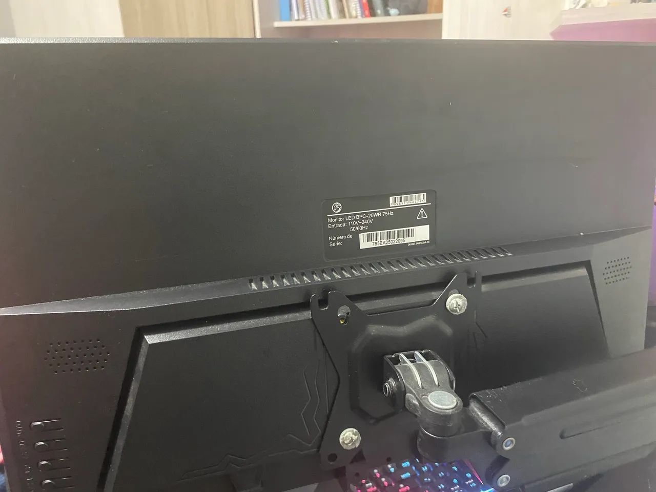 Monitor led 20 polegadas 75hz - Foto 4