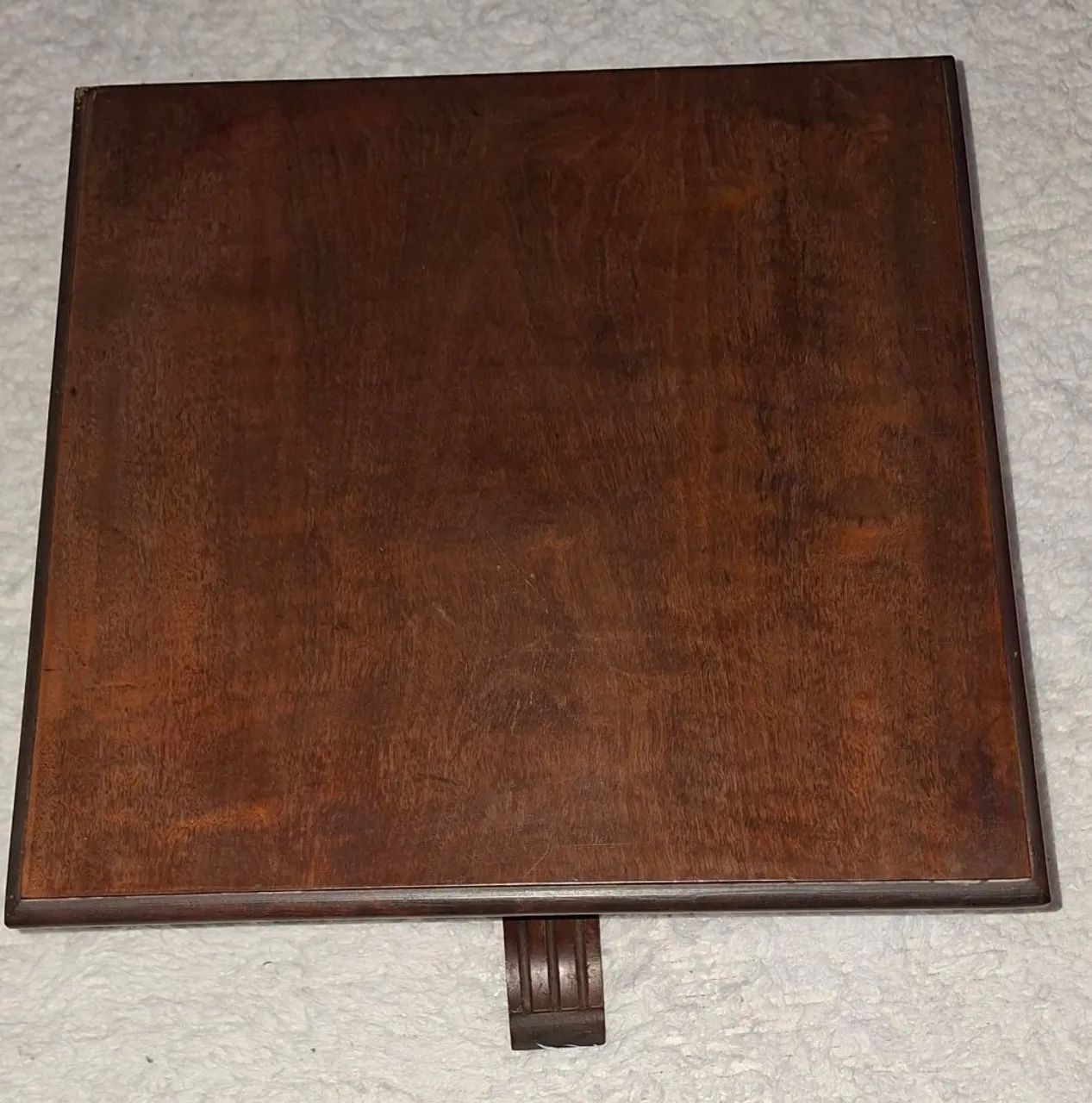 Mesa de centro retro de madeira maciça 