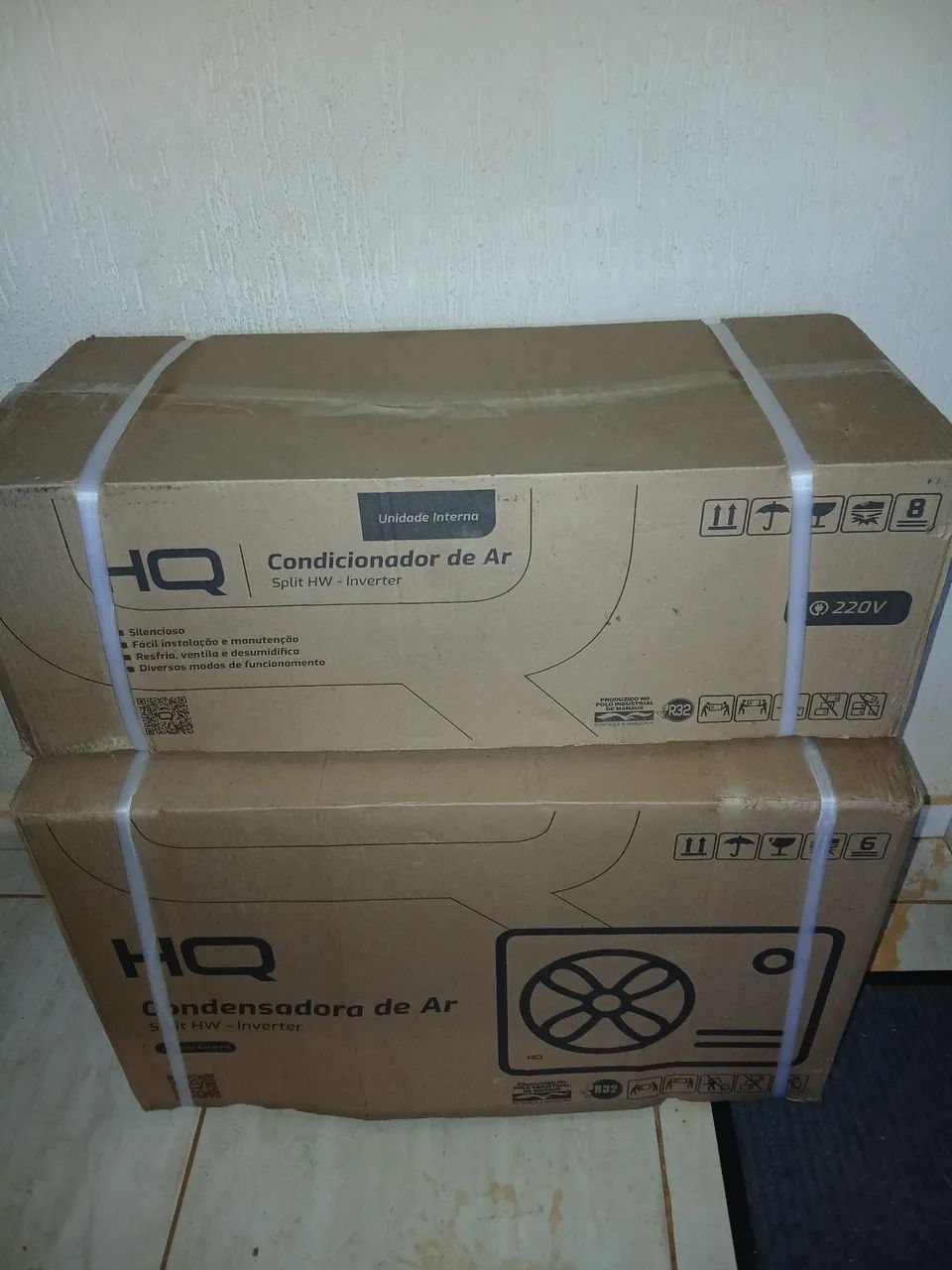 Ar condicionado HQ 9.000 btus inverter novo  - Foto 2