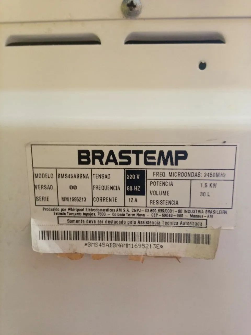 Microondas Brastemp 30L - Foto 5