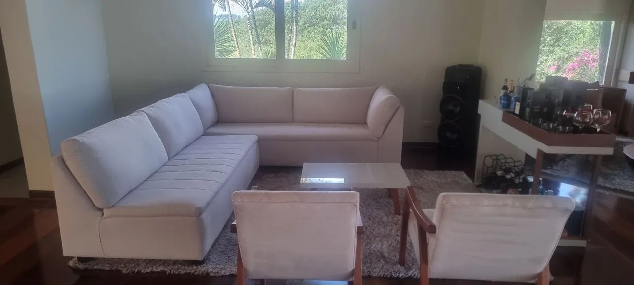 Sofá 5 Lugares em L Confortável - Foto 2