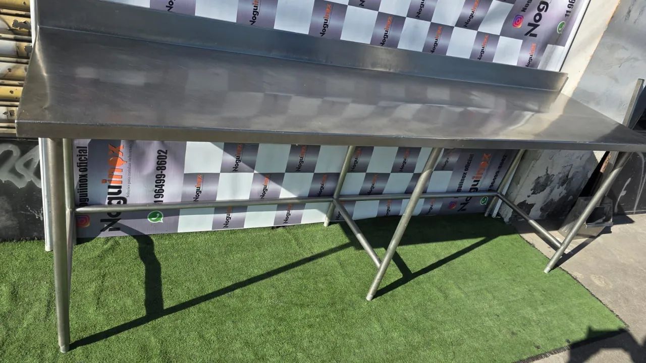 Mesa industrial inox 304 - Foto 4