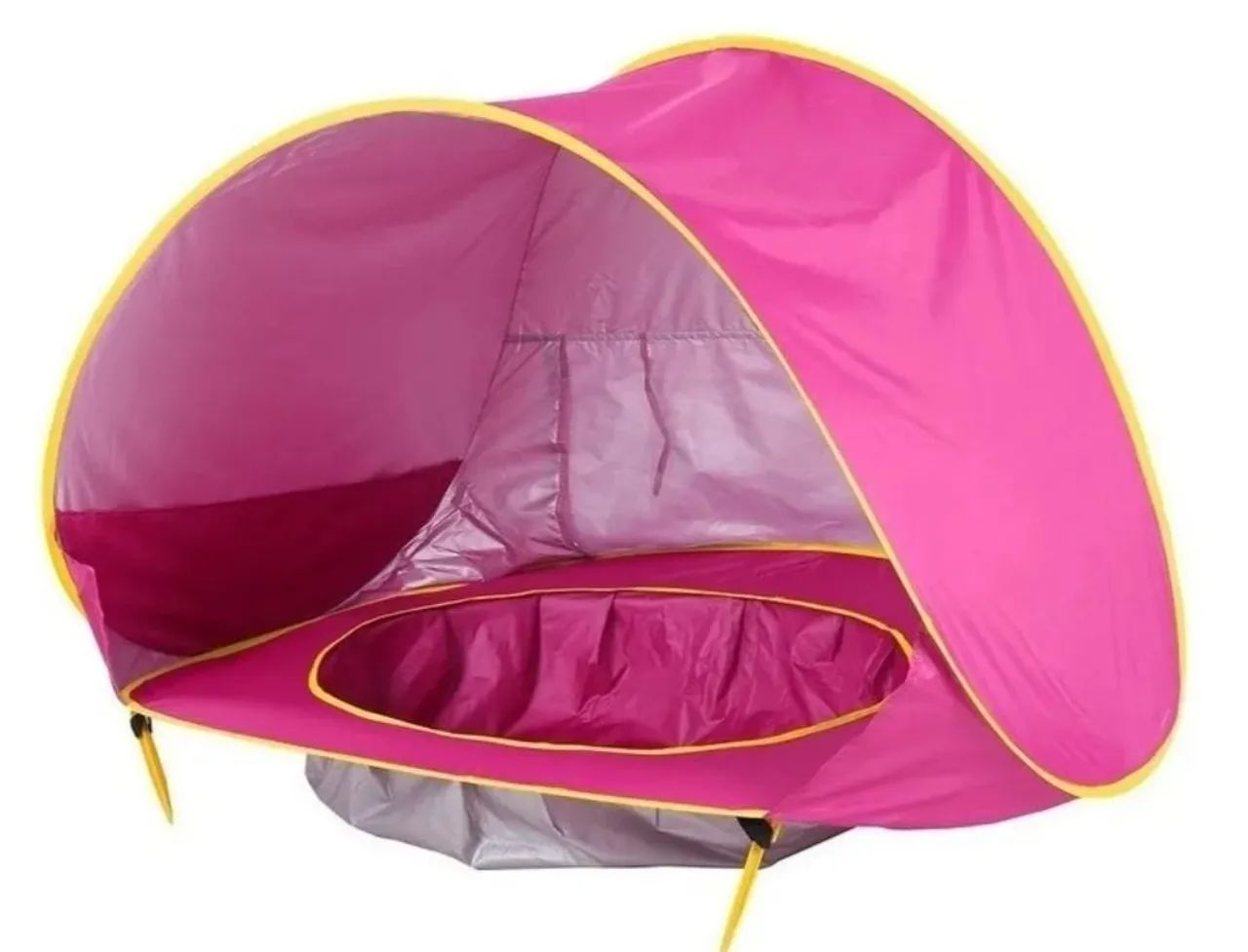 Tenda de praia para bebê na cor ROSA