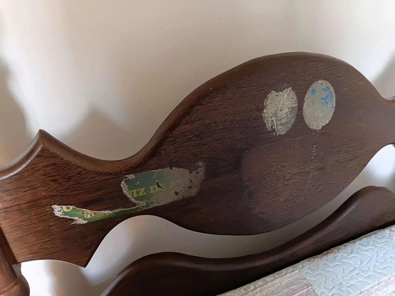 Cama de solteiro (madeira maciça) + colchão de brinde - Foto 2