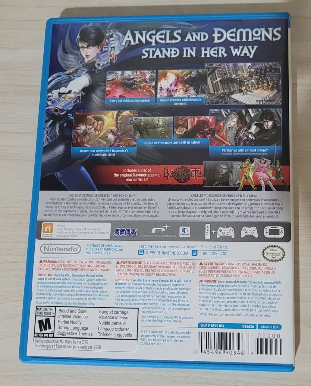 Bayonetta 1 & 2 Nintendo Wii U - Foto 2