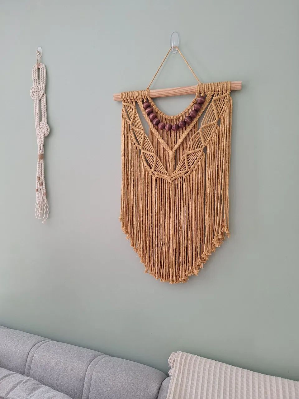 Painel decorativo em macramê  - Foto 5