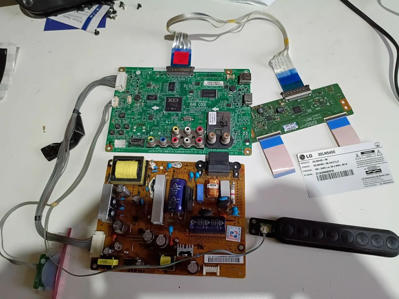 Kit placas LG 32LN5400 - Foto 4