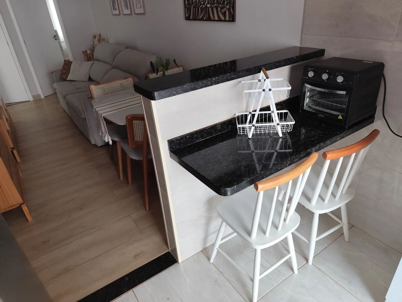 Casa pronta para morar com móveis e eletrodomésticos - Foto 2