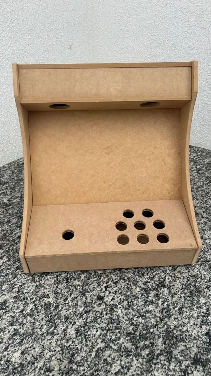 Gabinete montado fliperama Bartop - ÓTIMO PROJETO PARA A CRIANÇADA  - Foto 5