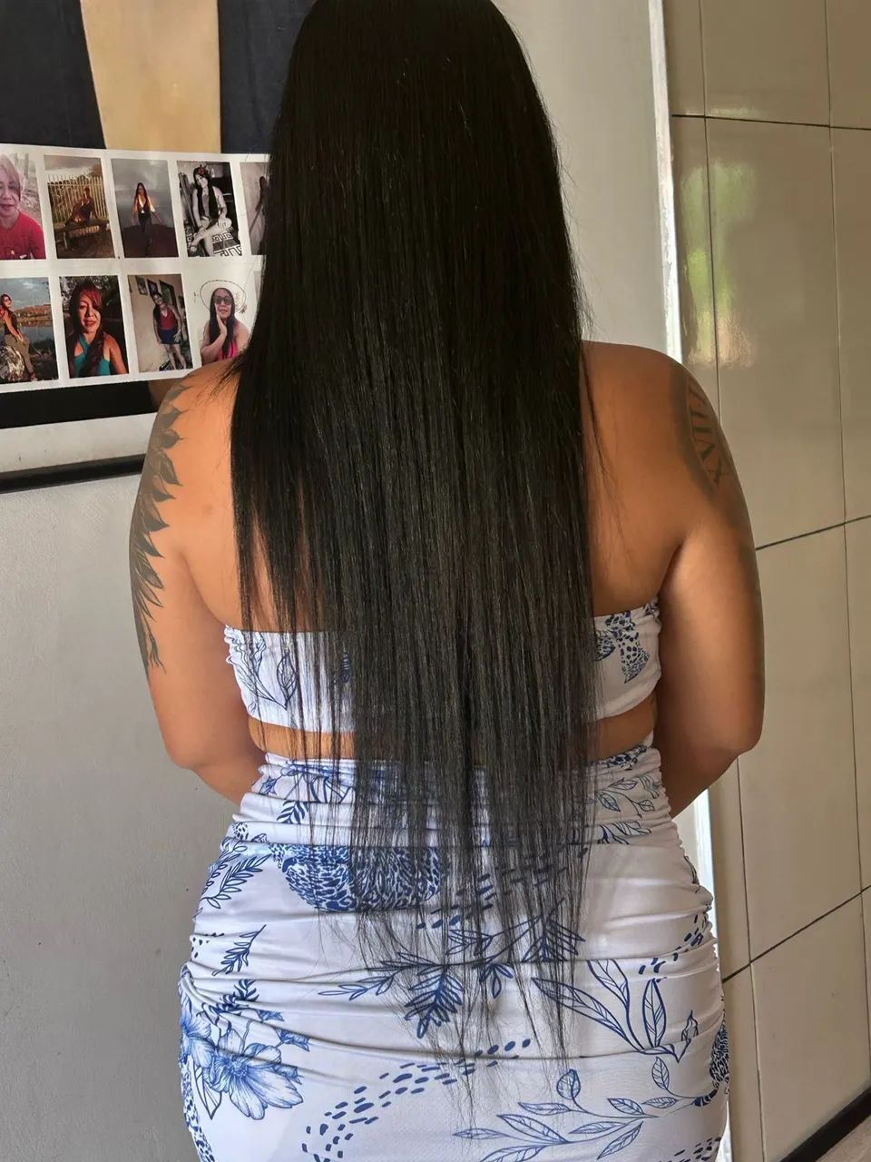 Mega hair brasileiro do Sul 