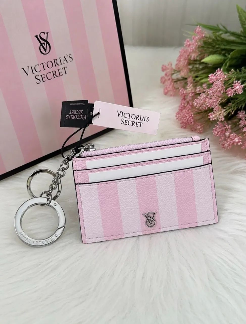 Victoria secrets carteira chaveiro