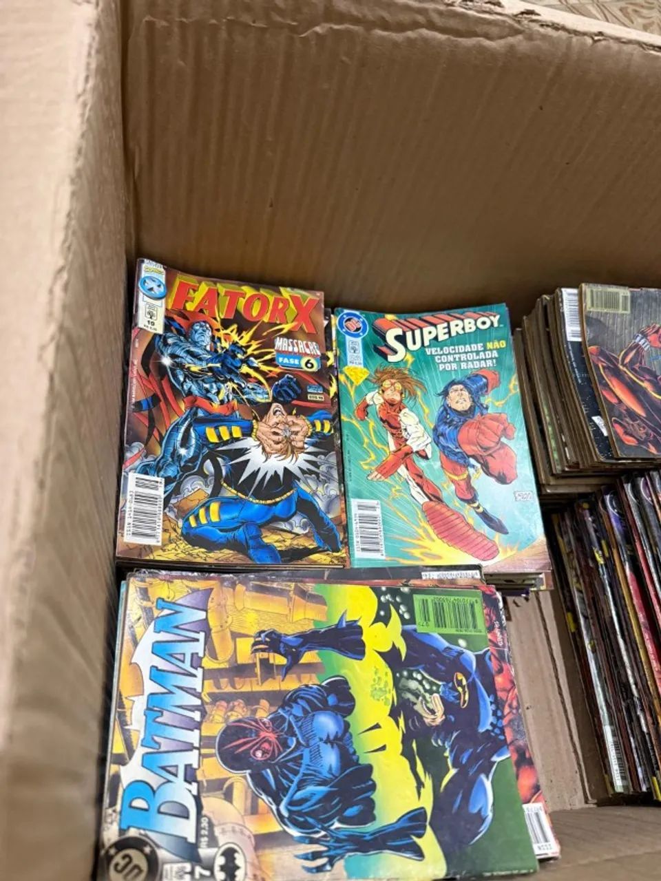 HQs Anos 90 - 162 unidades - Marvel e DC Comics