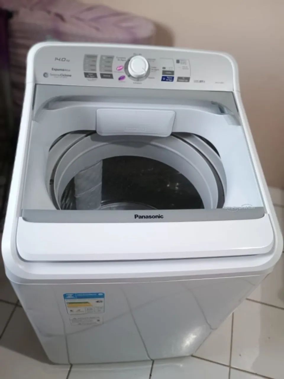 Máquina lavar roupa 14kg Panasonic. - Foto 4