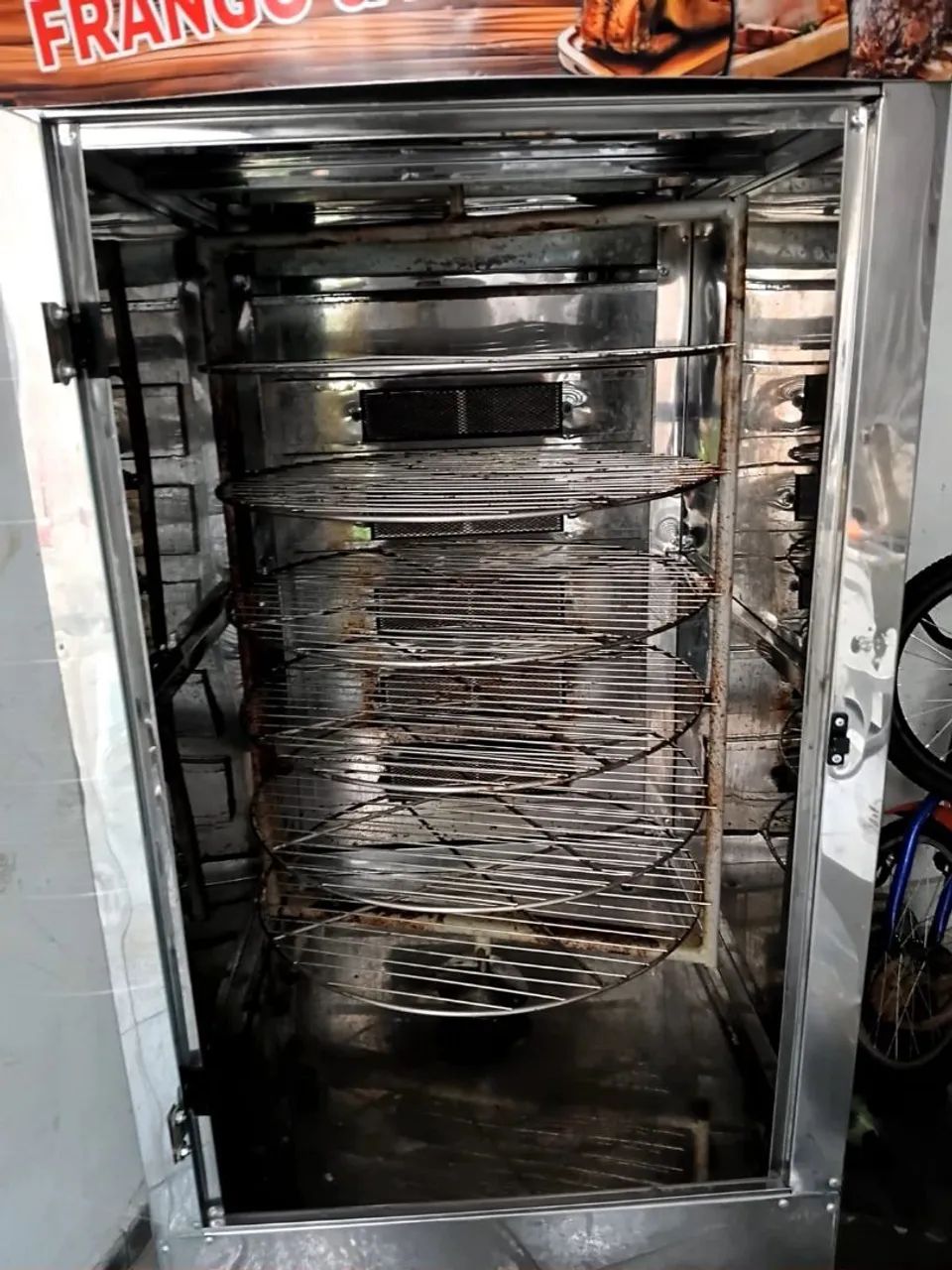 máquina para assar frango  - Foto 4