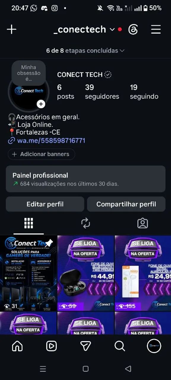  Quer Produtos de Informática? acesse a _Conectech