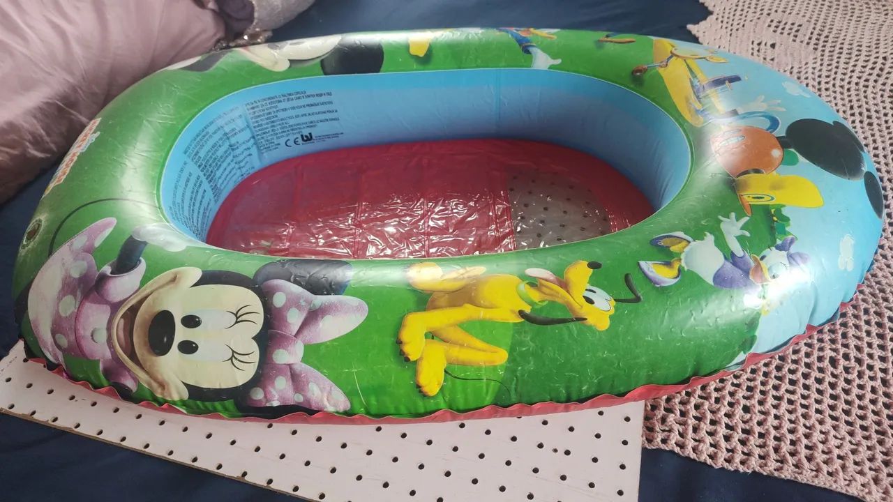Bote inflável Mickey mouse  - Foto 3