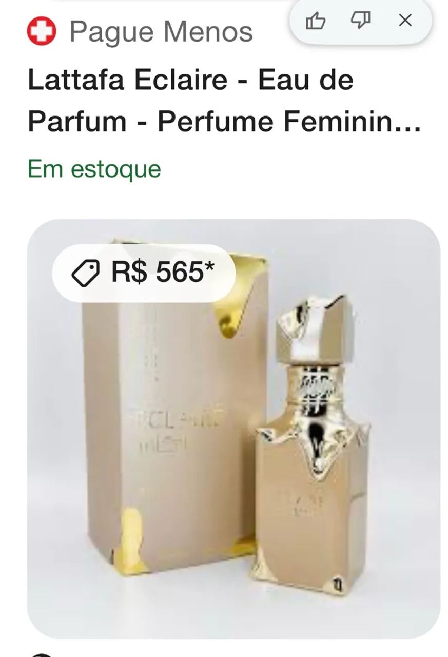 Perfume árabe Lattafa Eclaire 100ml original, comprado em Dubai  - Foto 3