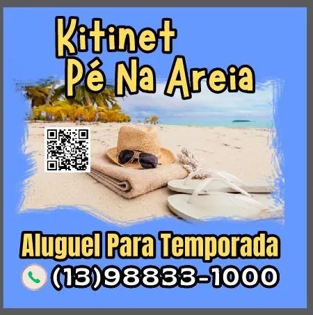 Kitnet Pé na Areia Santos *