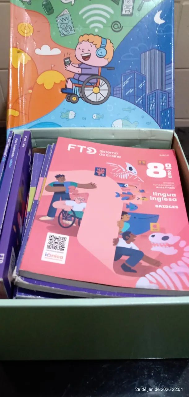 Vendo livros 8 ano , coleção completa FTD - Foto 2