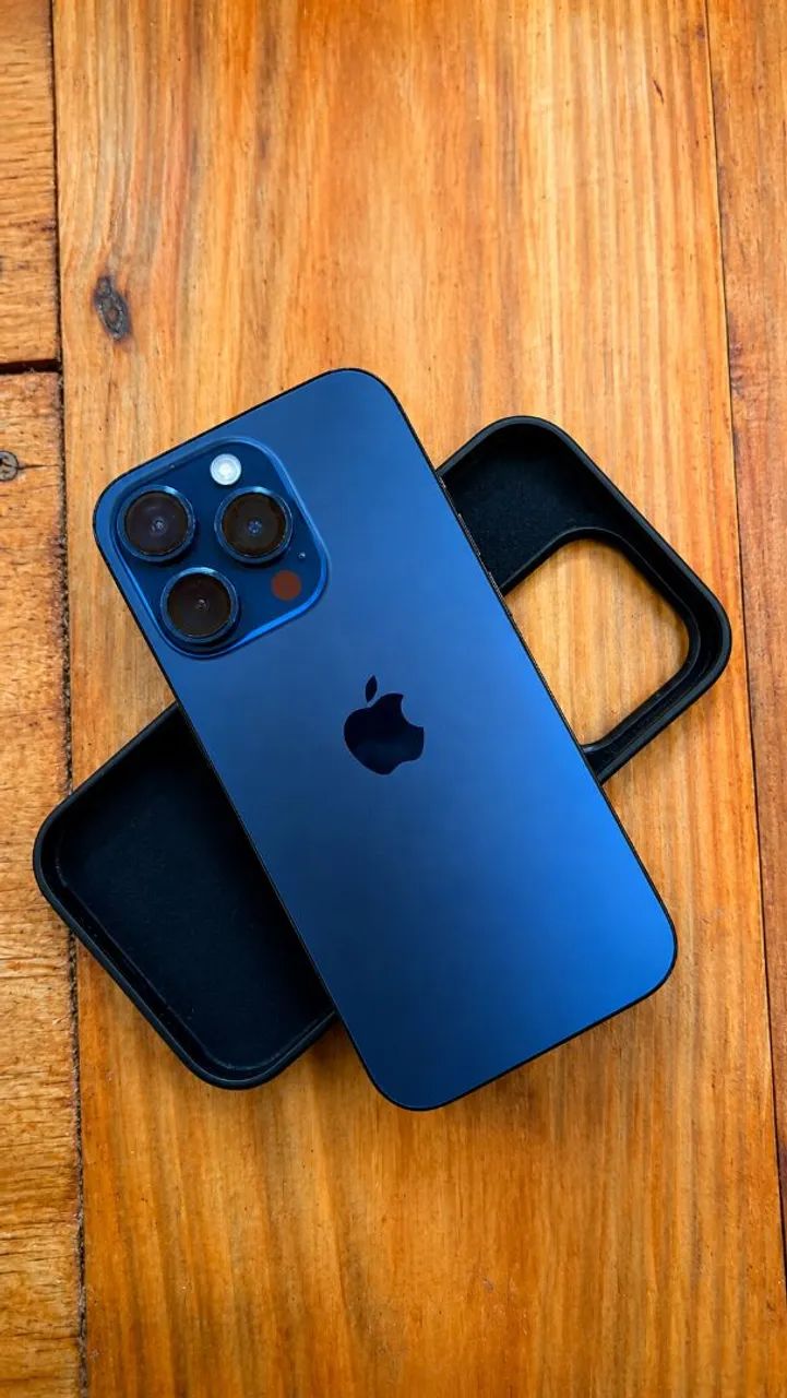 【未開封】Apple iPhone15 pro 128GB( ブルー IPHONE 15 PRO 128GB AZUL ( SEMI NOVO ) - Celulares e Smartphones