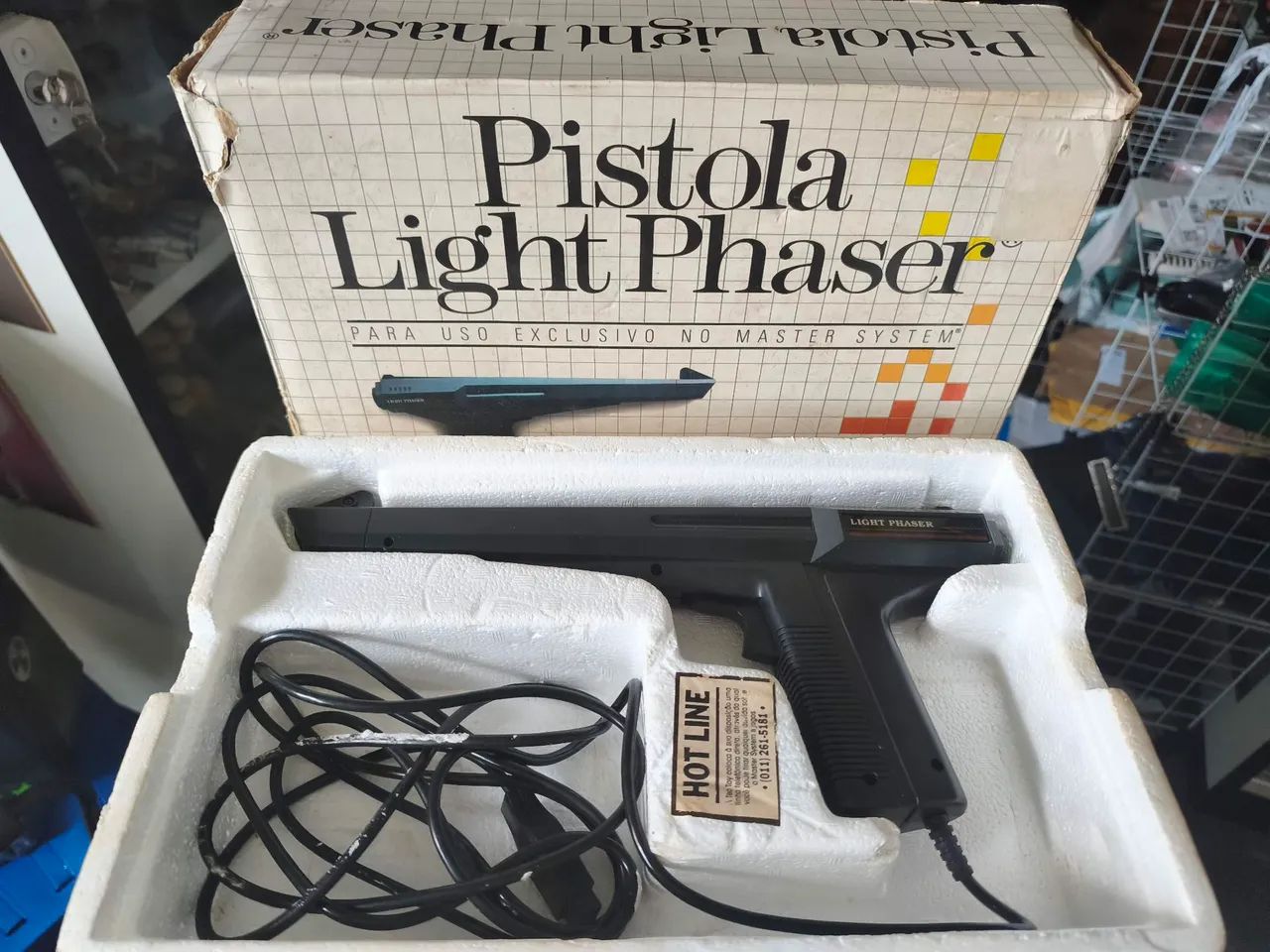 Light Phaser master system anos 90 funcionando! - Foto 2