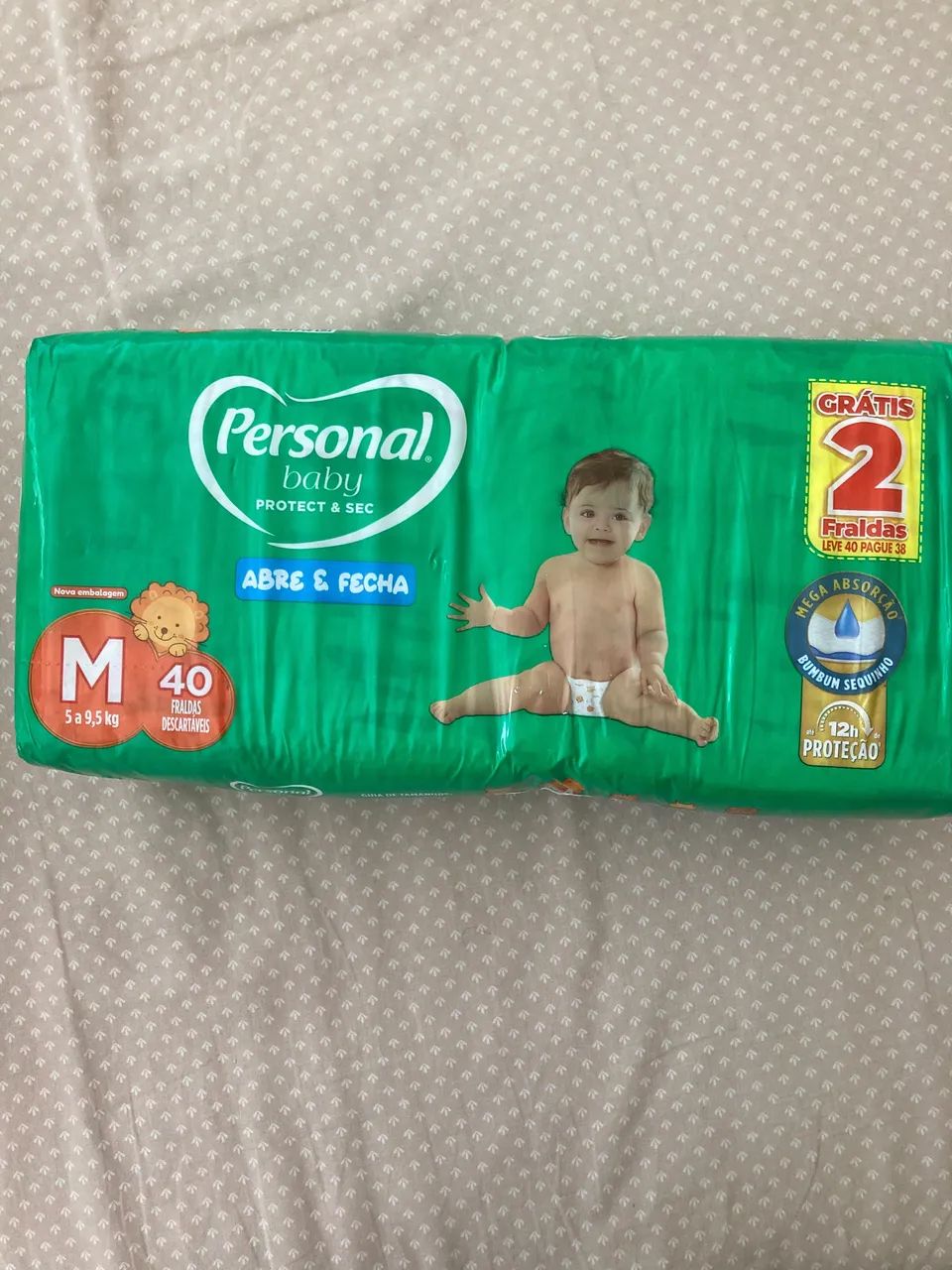 Fralda Personal Premium 40 - Tamanho M - Foto 2