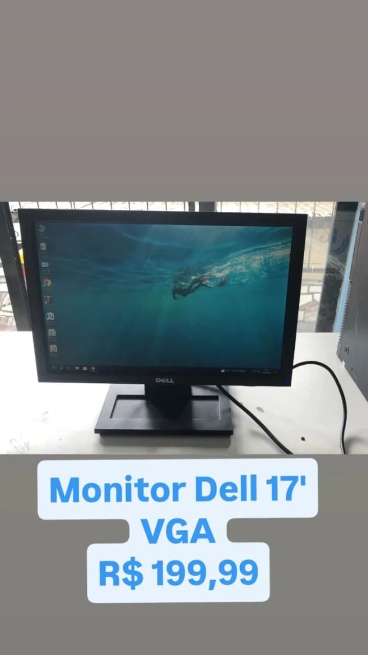 Monitor Dell 17'
