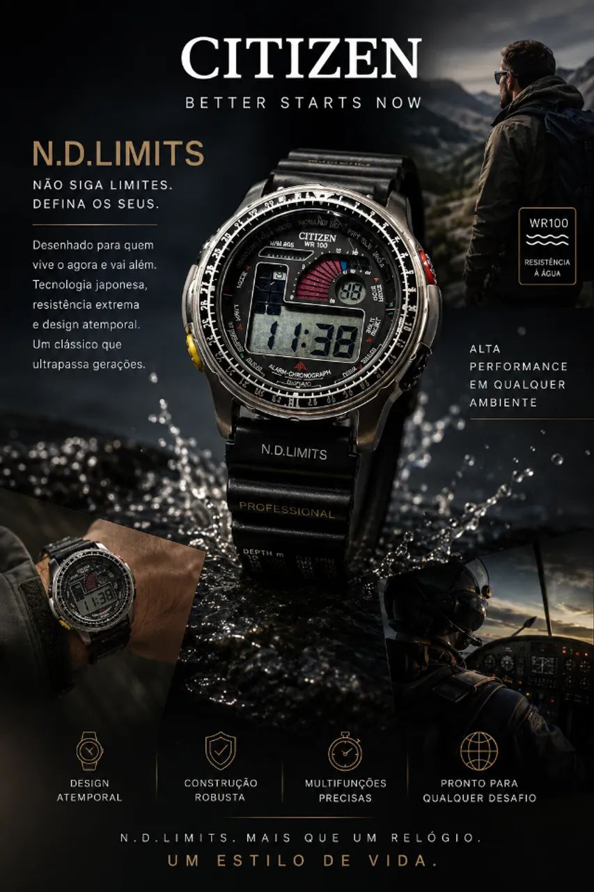 RELÓGIO CITIZEN PROMASTER D28F