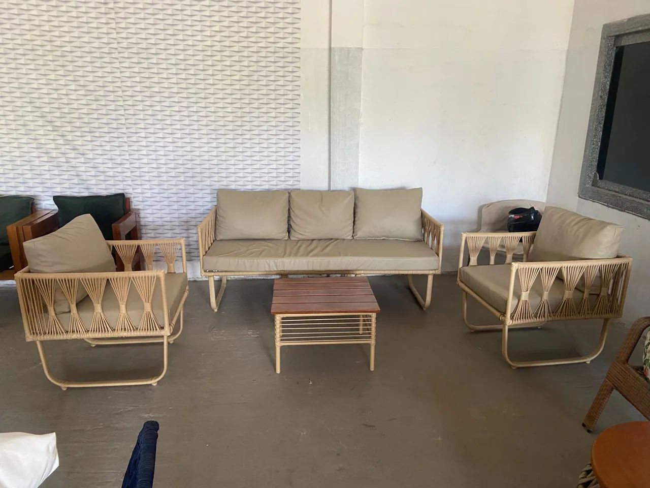 Conjunto em fibra naval  - Foto 2