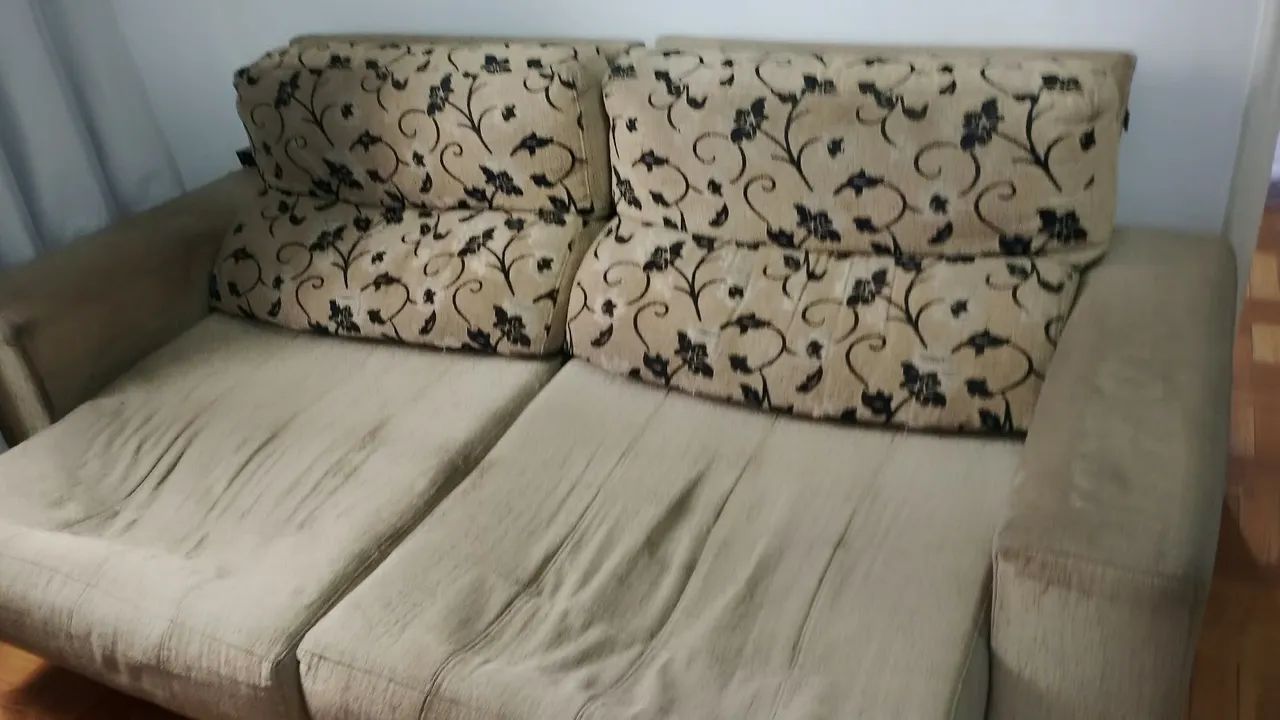 Sofá retrátil reclinável 