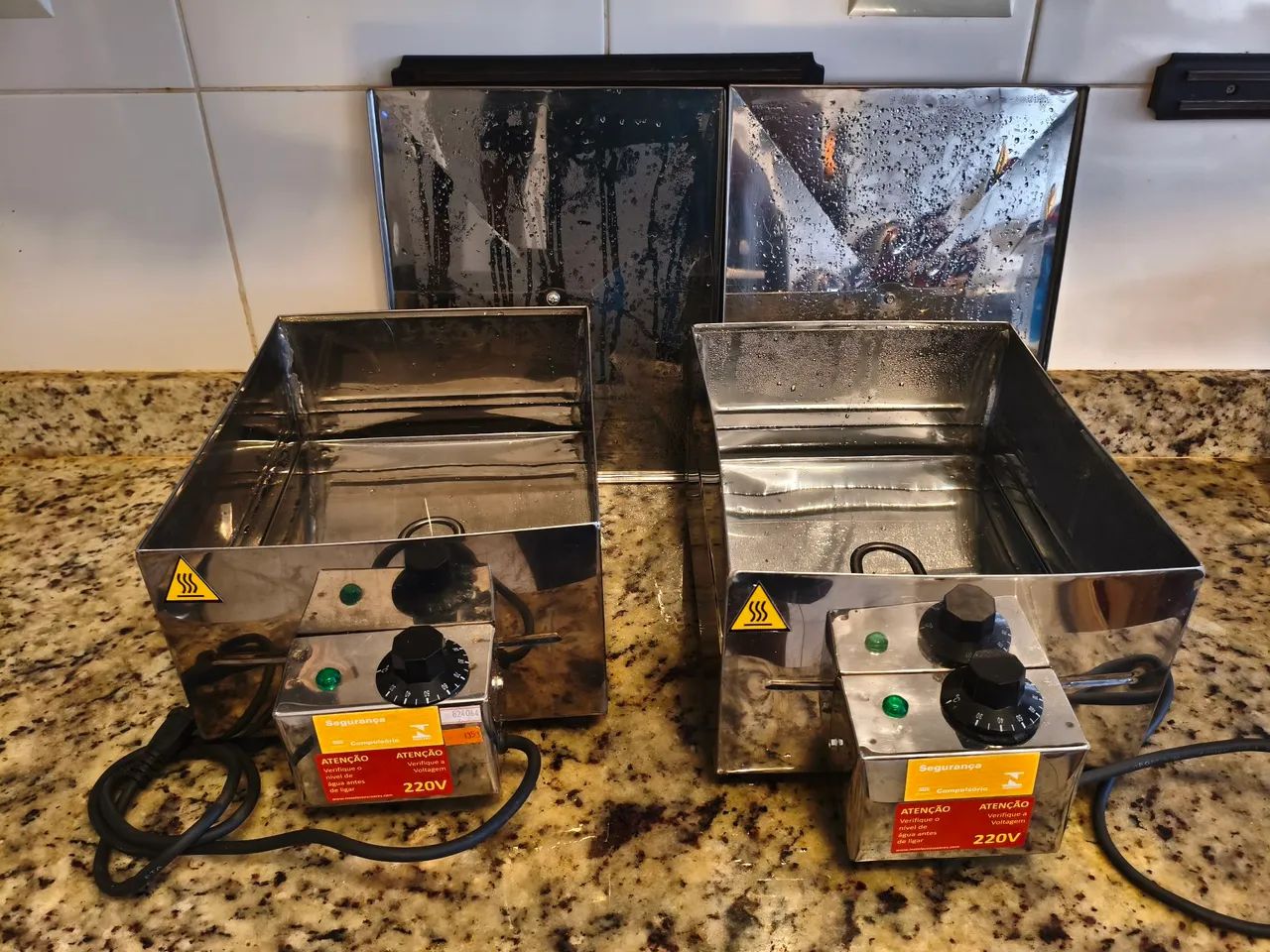 Derretedeiras Aqueceletric Inox Kit Profissional - Foto 2