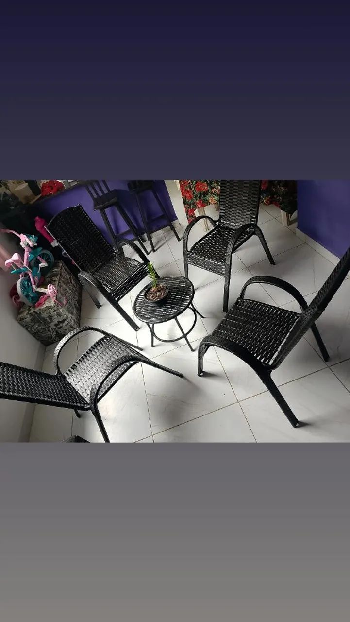 CONJUNTO DE CADEIRA EXTERNA  - Foto 3