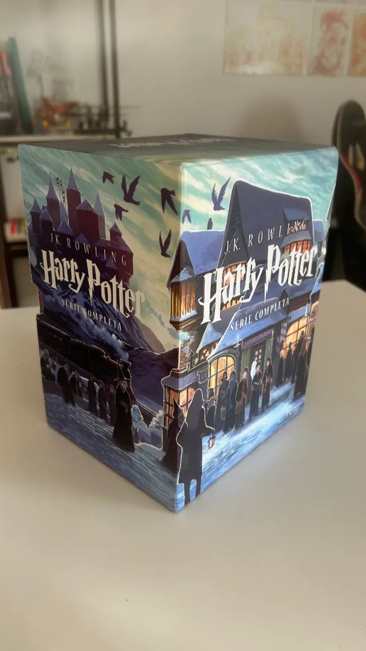 Box Harry Potter - Caixa Azul