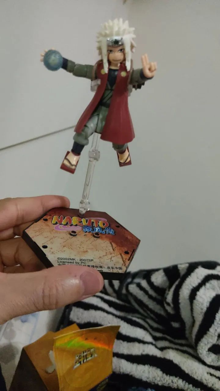 Naruto Jiraiya de montar 8,5cm - Foto 5