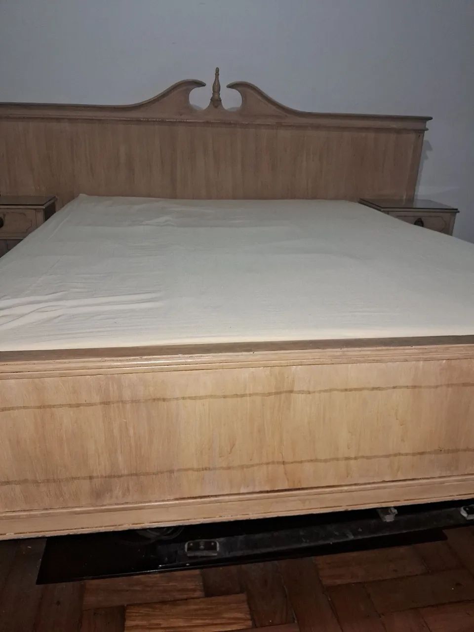 Cama de casal antiga estilo Luis XVI - Foto 4
