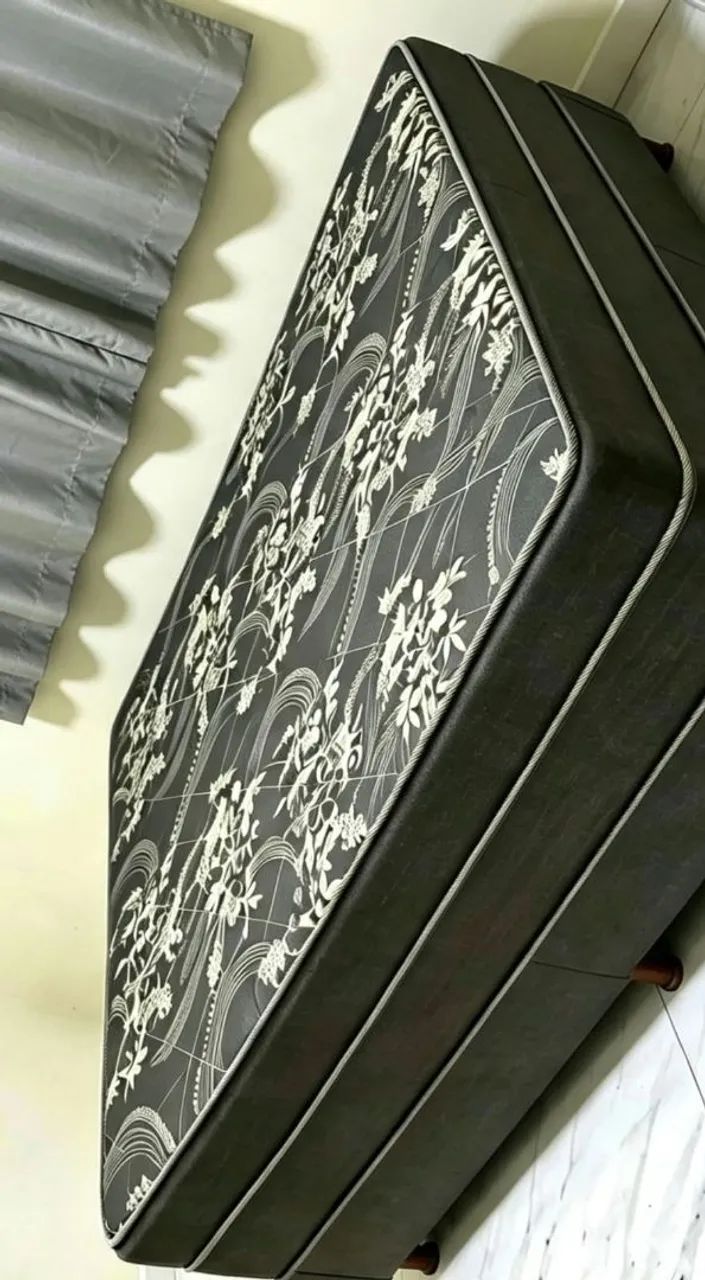 Cama box casal de molas ensacada