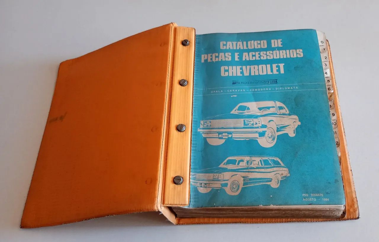 Catálogo de peças e acessórios do Opala/Caravan de 4 e 6 cilindros  - Foto 4