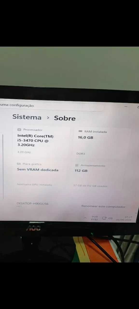 PC -Completo,800 Reais/ACEITO OFERTAS  - Foto 3