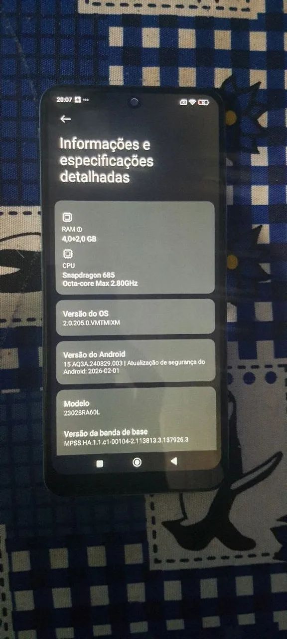 Celular Xiaomi Redimi NOTE 12 128 GB Celular. todo original. - Foto 3
